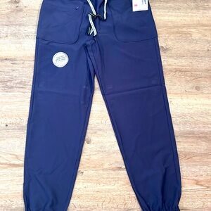 ClimateRight Size Small Navy Scrub Jogger by Cuddl Duds